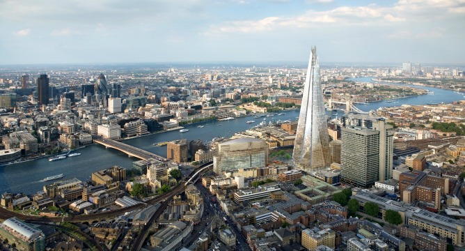 The Shard with its stunning views and world-class dining options is within 20 minutes of Hampstead
